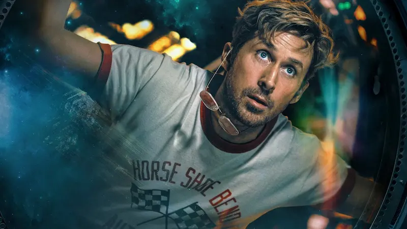 宇宙でたった一人地球を救う任務に挑む男を描く映画『プロジェクト・ヘイル・メアリー』の場面