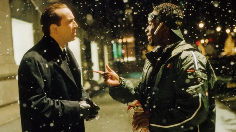 映画『天使のくれた時間』の冬のシーン