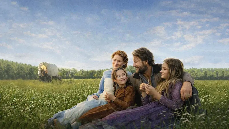 Netflixシリーズ「大草原の小さな家」の作品ビジュアル