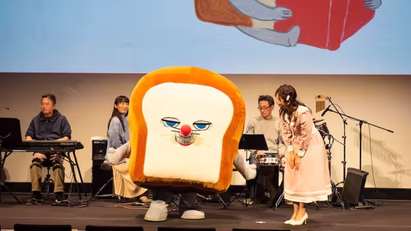 パンどろぼうステージイベントの様子