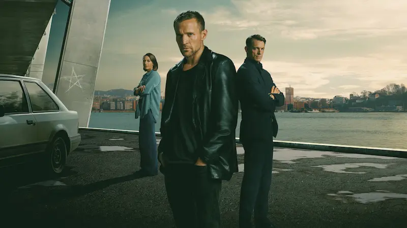 Netflixクライムドラマ『刑事ハリー・ホーレ』のキービジュアル