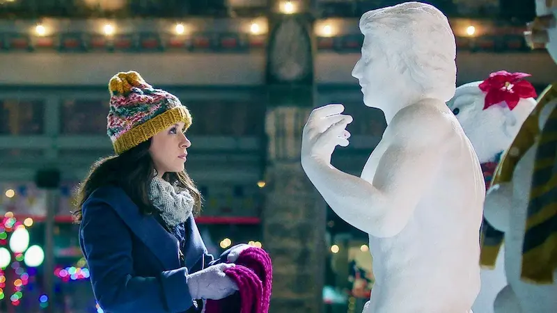 映画『スノーマンに恋して』の冬のシーン