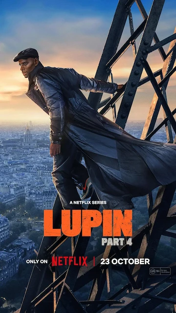 Netflixシリーズ「LUPIN／ルパン」シーズン4のポスター画像