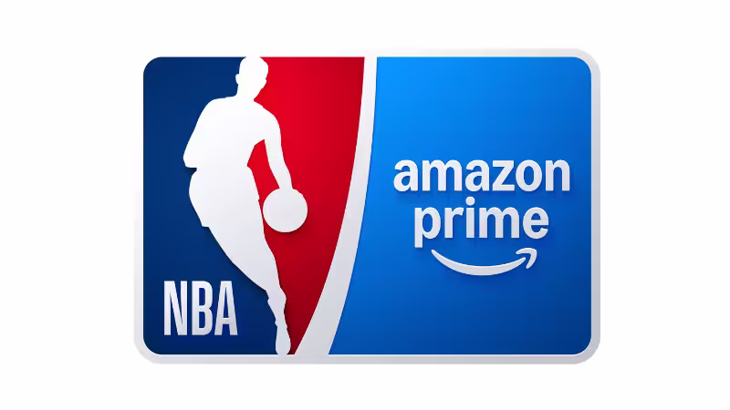 NBA on Prime Videoのロゴ画像