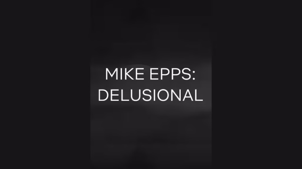 Netflixコメディ特番「マイク・エップス：妄想バンザイ」のタイトル画像