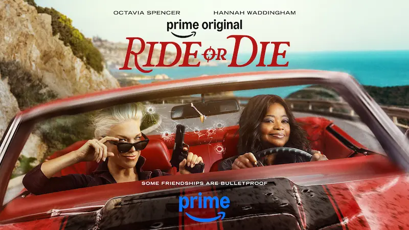 Prime Video7月「ライド・オア・ダイ ~親友は暗殺者~」のキーアート画像
