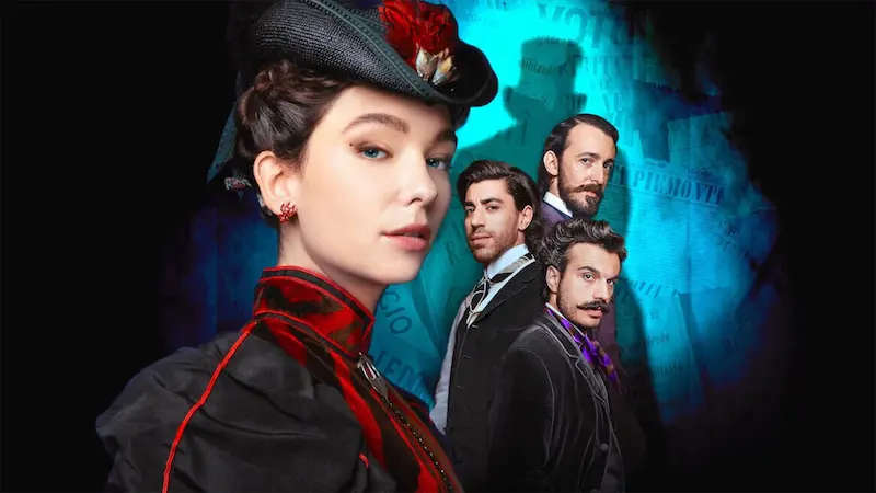 Netflixシリーズ「リディア・ポエットの法律 シーズン3」のキービジュアル