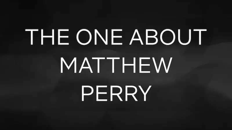Netflixドキュメンタリー「The One About Matthew Perry」の作品画像