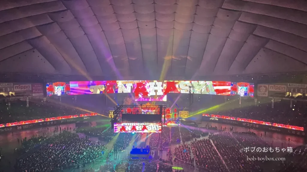 東京ドームの天井に広がる光と、試合後も鳴りやまない観客のざわめき